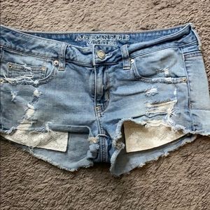 America Eagle Jean Shorts
